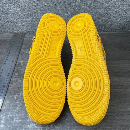Nike AF1 Off-White ICA University Gold