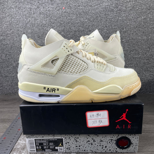 AJ4 Off-White Sail