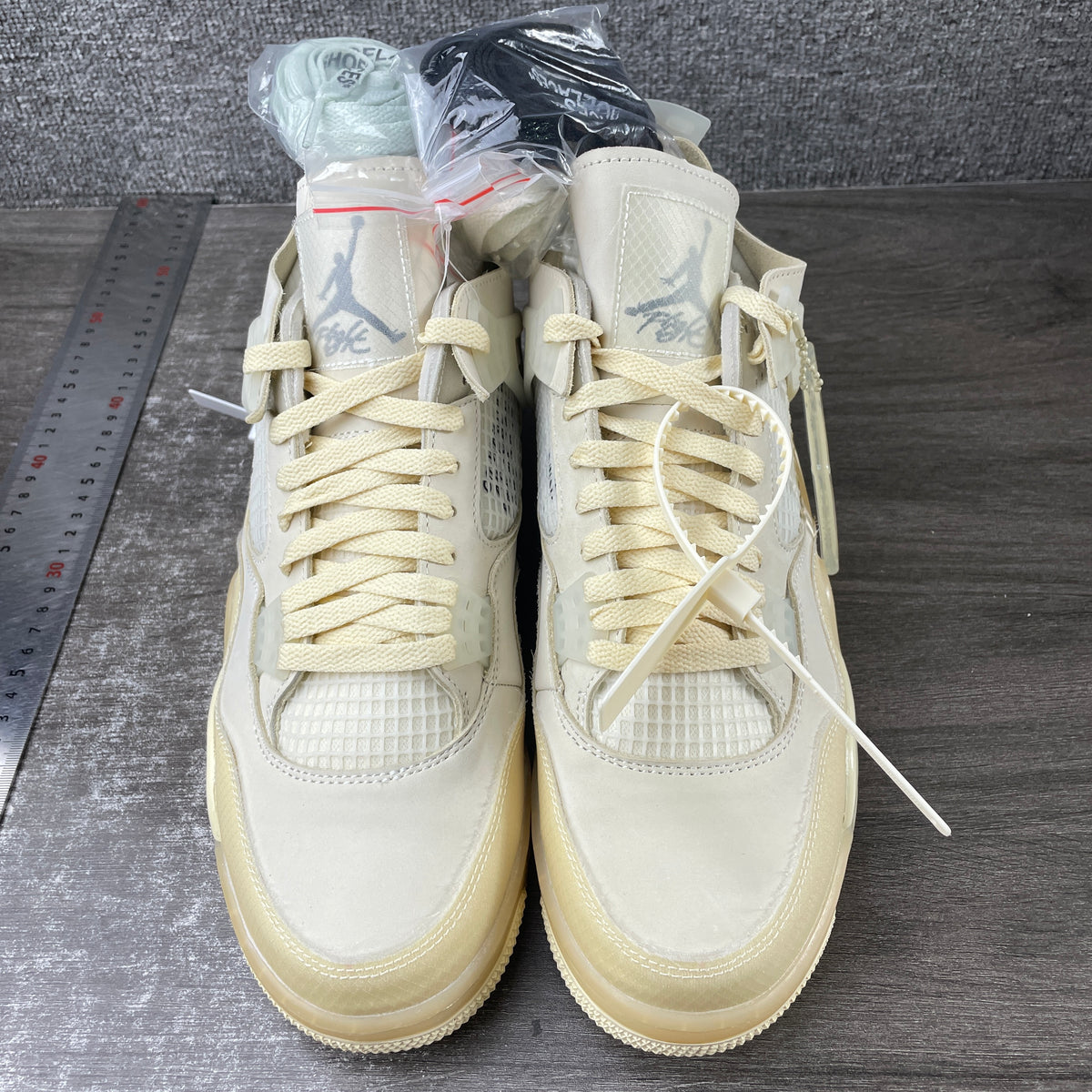 AJ4 Off-White Sail
