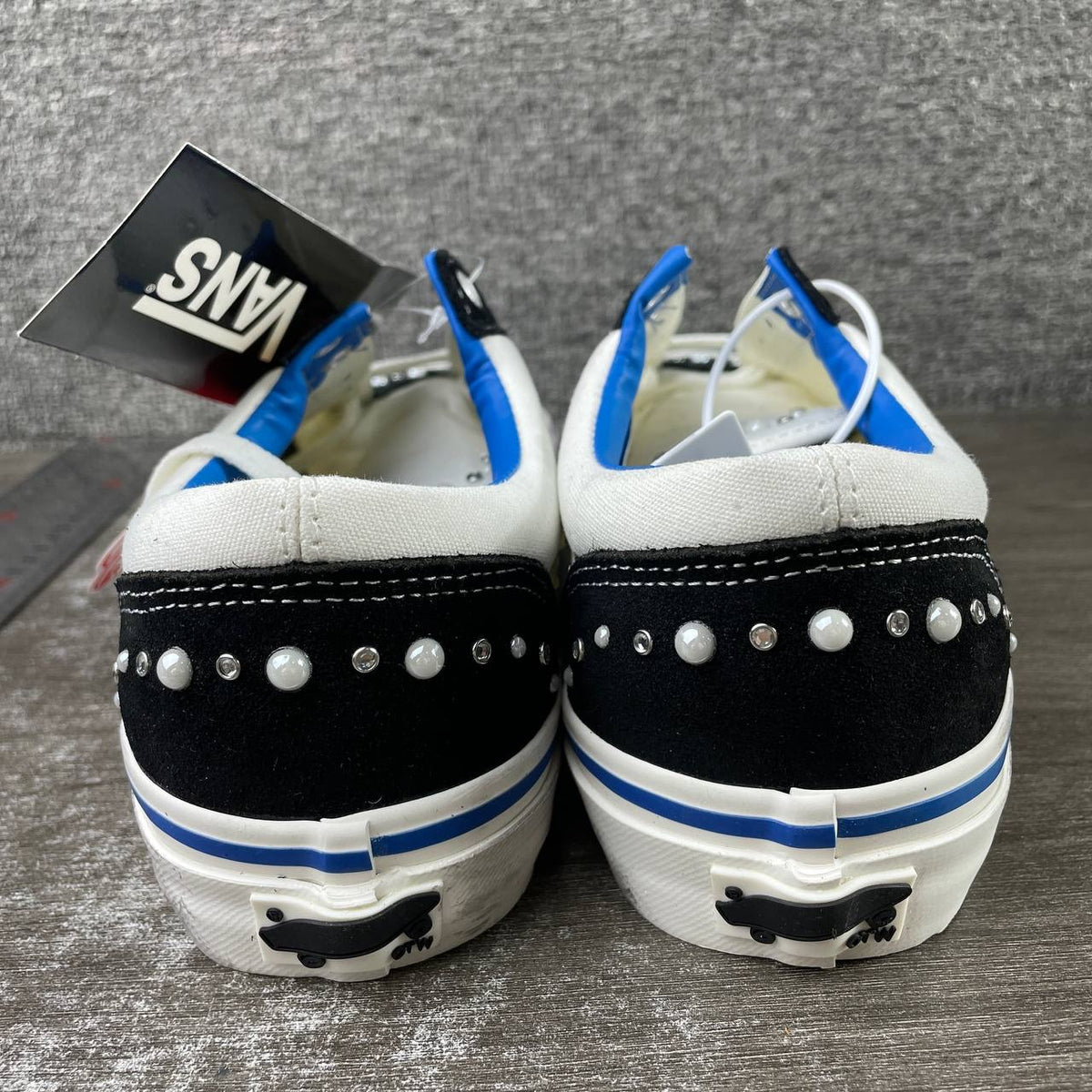 Vans Old Skool Pearlized White and Black