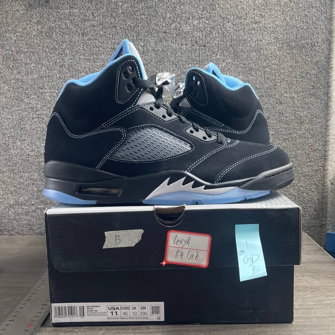 AJ5 Black University Blue (2026)