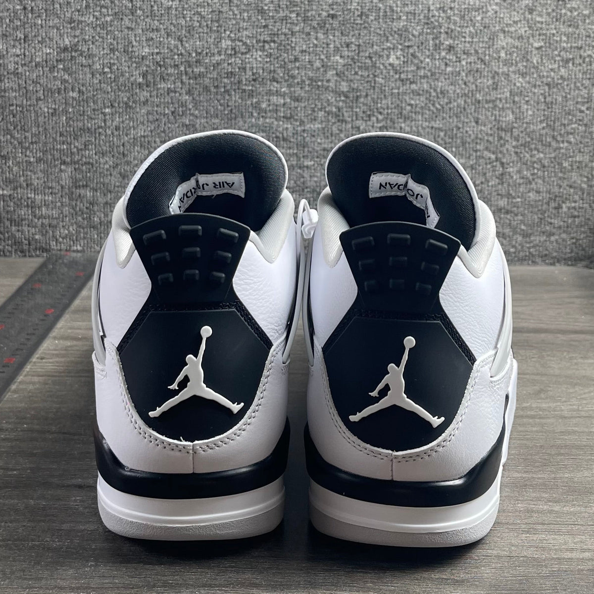 AJ4 Military Black