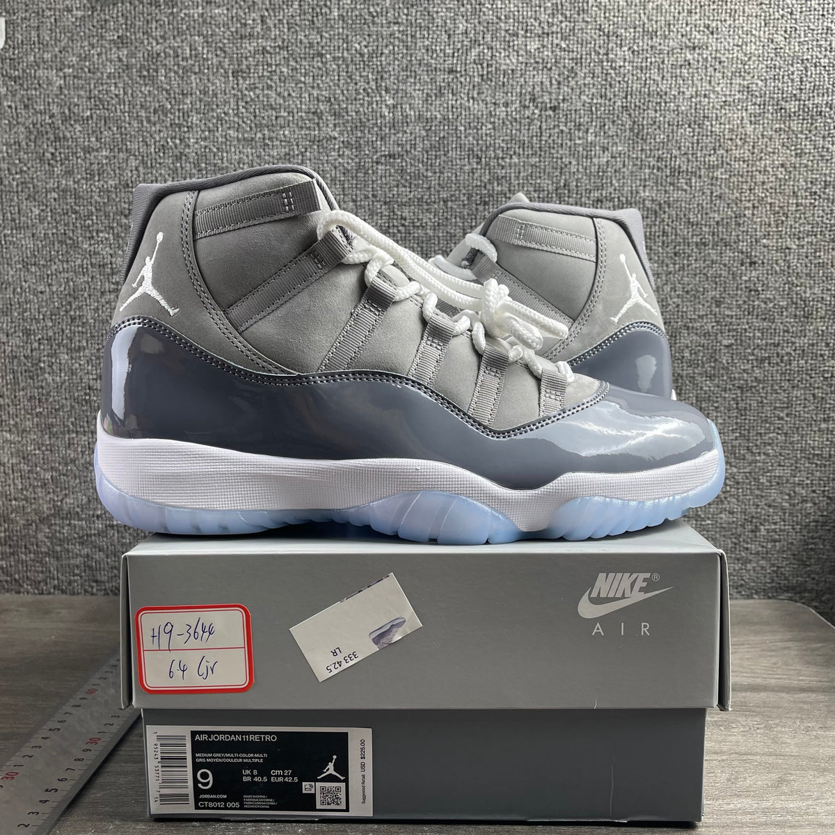AJ11 Cool Grey