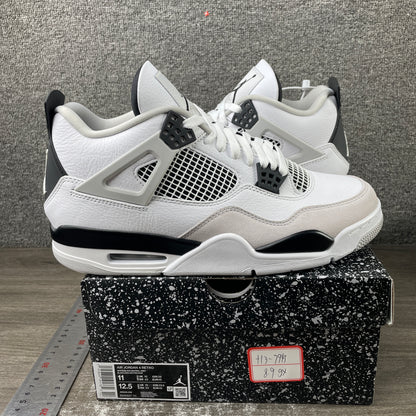 AJ4 Military Black