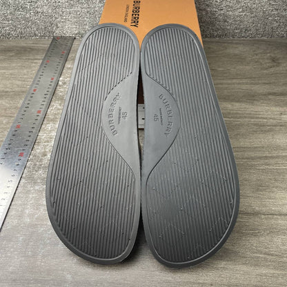 Burberry Check Slides Archive Beige