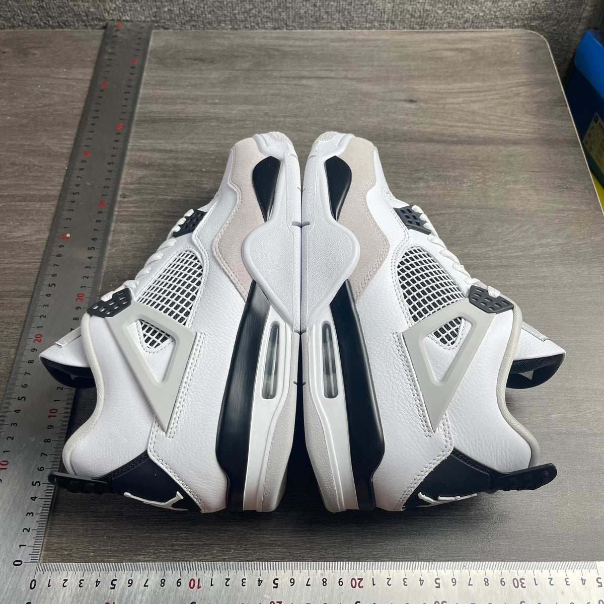 AJ4 Military Black