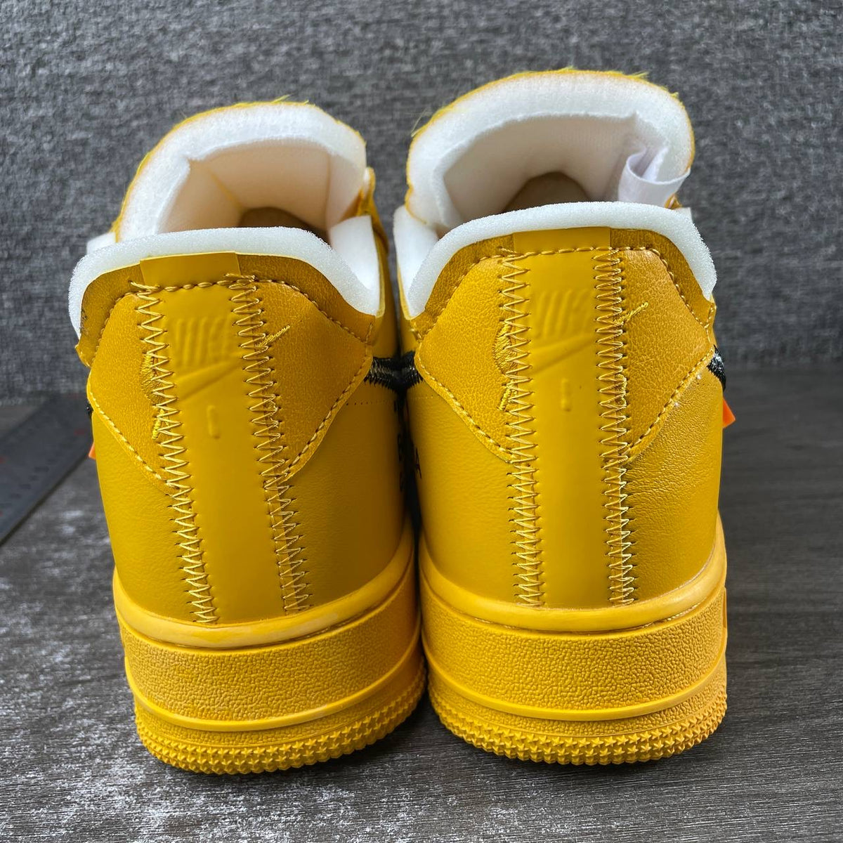 Nike AF1 Off-White ICA University Gold
