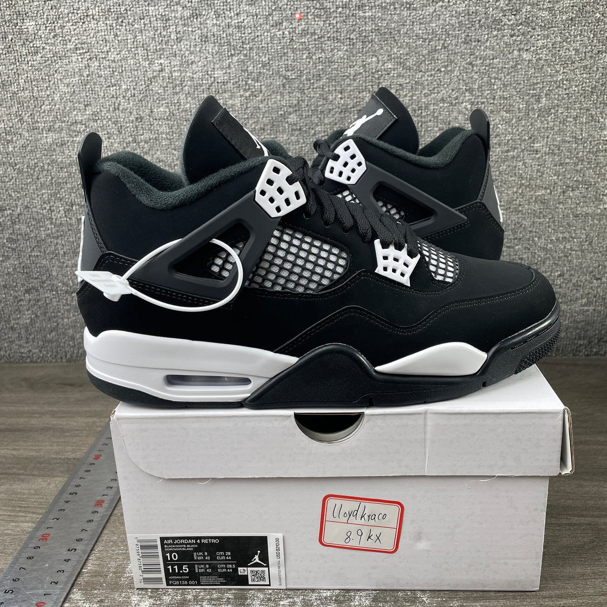 AJ4 White Thunder
